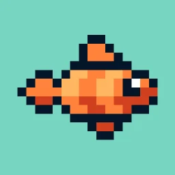 Icono de Pixel Fish